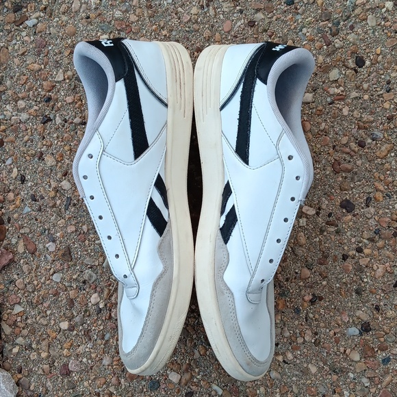 Reebok royal techque white leather sneakers mens sz 10.5 - Picture 5 of 8